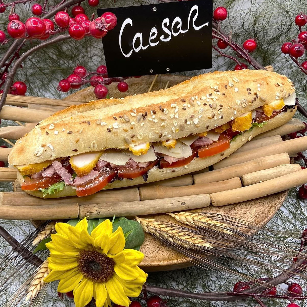 Vente de sandwich à la boulangerie à La Seyne-sur-Mer